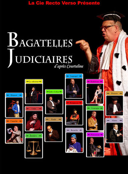 Eté théâtral à Opio « Les mardis à l’amphi » BAGATELLES JUDICIAIRES