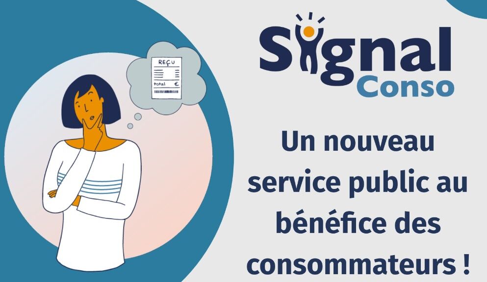 Signal Conso : un nouveau service pour les consommateurs