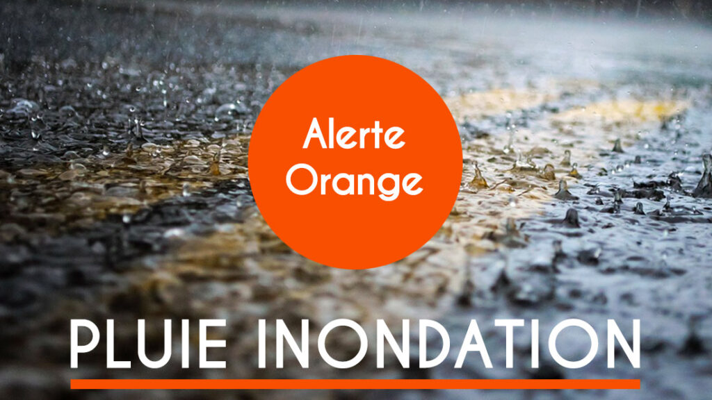 Vigilance orange – Pluie et inondations le 30 janvier