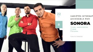 Soirée Estivale du Département : Groupe Sonora