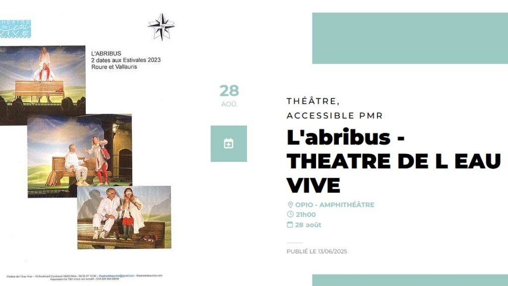 THÉÂTRE «L’ABRIBUS» Comédie