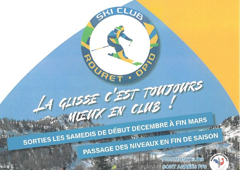 SKI CLUB ROURET – OPIO : Inscription aux sports d’hiver
